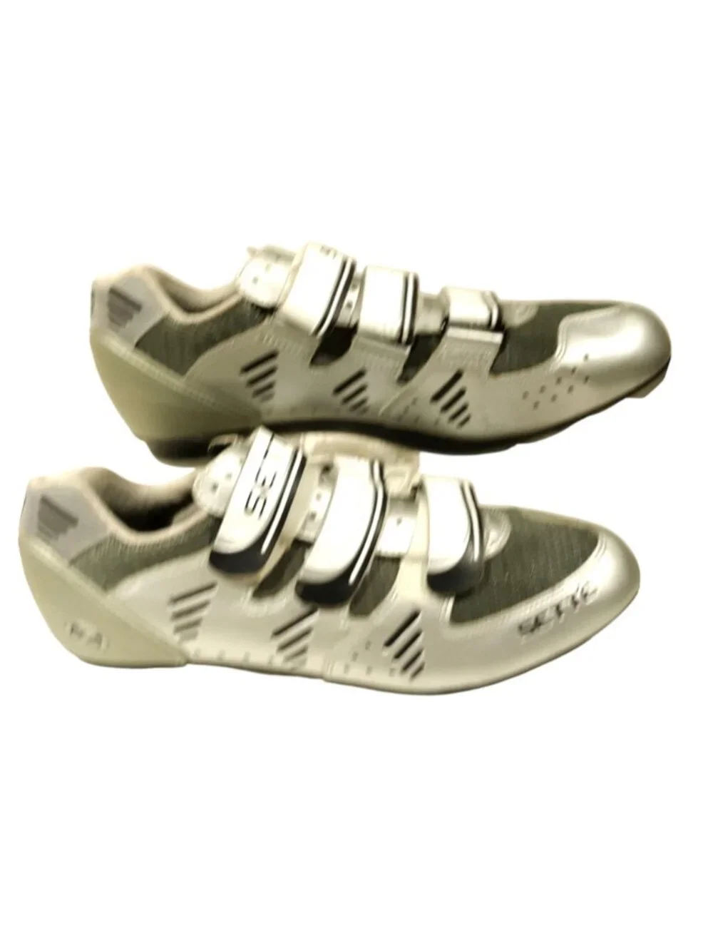 Sette Indoor Spinning/Cycling Shoe 9.5 Silver Charcoal Mesh NWOB